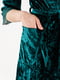 Комплект зелений: халат та піжама | 6819412 | фото 6