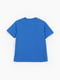 Синя футболка з написами | 6819421 | фото 9