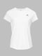 Білаа спортивна футболка з логотипом бренду | 6819474 | фото 7