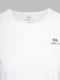 Білаа спортивна футболка з логотипом бренду | 6819474 | фото 8