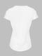 Білаа спортивна футболка з логотипом бренду | 6819474 | фото 9