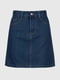 Коротка джинсова спідниця синя | 6819516 | фото 8