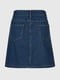 Коротка джинсова спідниця синя | 6819516 | фото 9