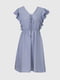 Сукня міді синя | 6819546 | фото 9
