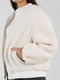 Куртка-бомбер молочного кольору | 6819554 | фото 6