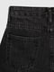 Короткі джинсові шорти темно-сірого кольору з підворотом | 6819558 | фото 9