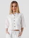 Костюм білий: укорочена сорочка та штани | 6819570 | фото 2
