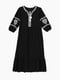 Сукня- вишиванка чорна | 6819577 | фото 6
