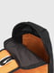 Рюкзак чорний з помаранчевими ручками | 6819610 | фото 9