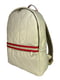 Рюкзак міський бежевого кольору з блиском | 6820357 | фото 3