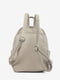 Кожаный рюкзак цвета капучино | 6820382 | фото 4
