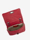 Красная кожаная сумка через плечо | 6820434 | фото 4