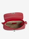 Красная кожаная сумка через плечо | 6820468 | фото 4