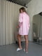 Шовкова рожева нічна сорочка у стилі Victoria's Secret | 6821144 | фото 6