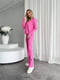 Рожевий костюм: кофта на блискавці та штани-палаццо | 6821175 | фото 9