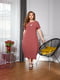 Вільна сукня-максі лососевого кольору з кишенями | 6821181 | фото 2
