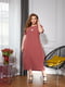 Вільна сукня-максі лососевого кольору з кишенями | 6821181 | фото 3