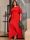 Шикарна вечірня сукня червоного кольору | 6821196 | фото 2
