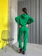 Зелений трикотажний костюм: толстовка та джогери | 6821396 | фото 9