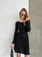 Чорна сукня з відкритою спиною на шнурівці | 6821439 | фото 6
