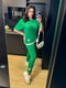 Зелений костюм із куліру: футболка та джогери | 6821549 | фото 3