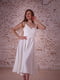 Платье А-силуэта белое | 6506295 | фото 2