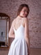 Платье А-силуэта белое | 6506295 | фото 4