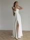 Розкішна довга біла сукня | 6506342 | фото 2