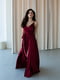 Шовкова сукня бордового кольору | 6506392 | фото 2