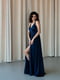 Шовкова сукня синього кольору | 6506407 | фото 5