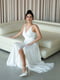 Платье шелковое белое | 6506617 | фото 5