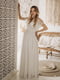 Вечернее длинное белое платье для беременных | 6821564 | фото 2