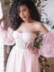 Корсетное розовое платье | 6821572 | фото 2
