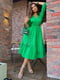 Бавовняна зелена сукня | 6821577 | фото 4