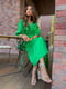 Бавовняна зелена сукня | 6821577 | фото 5