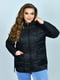 Куртка черная приталенного силуэта с накладными карманами | 6822582 | фото 6