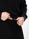 Чорний костюм із двонитки: світшот та джогери | 6760020 | фото 3