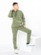 Підлітковий зелений костюм: худі та джогери | 6821955 | фото 2