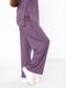 Фіолетовий костюм в ручик: подовжений гольф та штани | 6821998 | фото 4