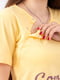 Жовта сорочка для годуючих мам | 6822232 | фото 2