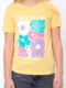Жовта футболка з принтом | 6822368 | фото 3