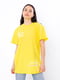 Жовта оверсайз футболка | 6822417 | фото 2
