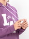 Фіолетове підліткове худі з принтом | 6822474 | фото 4