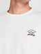 Біла бавовняна футболка з логотипом | 6822695 | фото 2