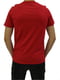 Красная хлопковая футболка с принтом | 6822698 | фото 2