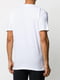 Біла бавовняна футболка з принтом | 6822722 | фото 2