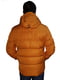 Оранжевая куртка из стебаного материала | 6822738 | фото 2