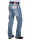 Блакитні джинси з кишенями | 6822748 | фото 3