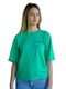 Зелена принтована футболка | 6822763 | фото 2