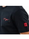 Чорна бавовняна футболка з логотипом | 6822771 | фото 5